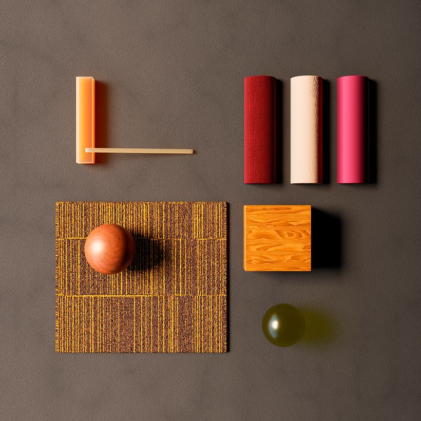 Paleta de materiales (B)