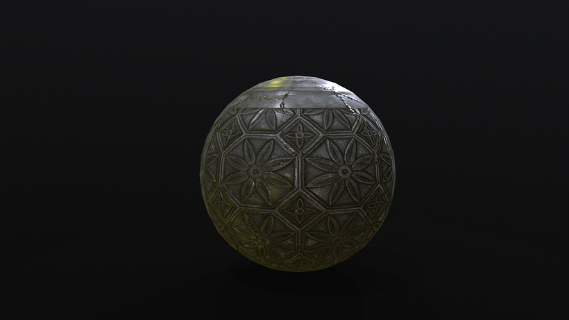 My prce Designeroject for course: Introduction to Texture Creation with Substan 2