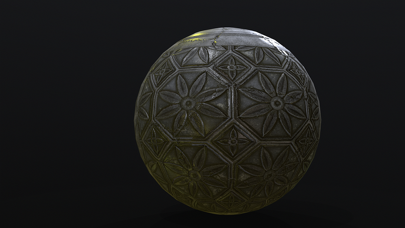 My prce Designeroject for course: Introduction to Texture Creation with Substan 3