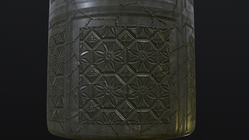 My prce Designeroject for course: Introduction to Texture Creation with Substan 4