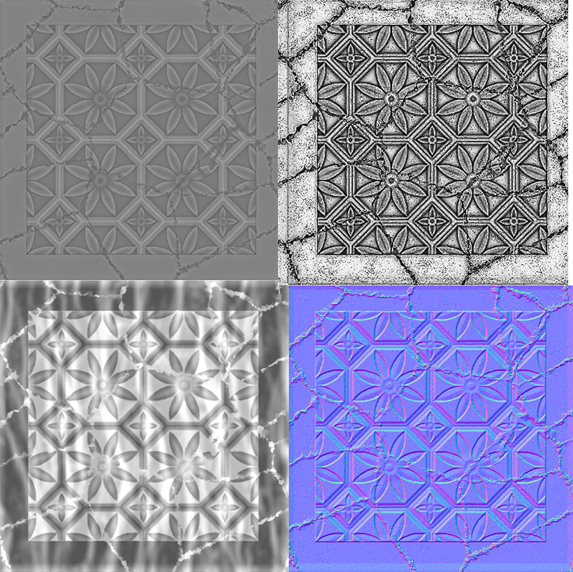 My prce Designeroject for course: Introduction to Texture Creation with Substan 6