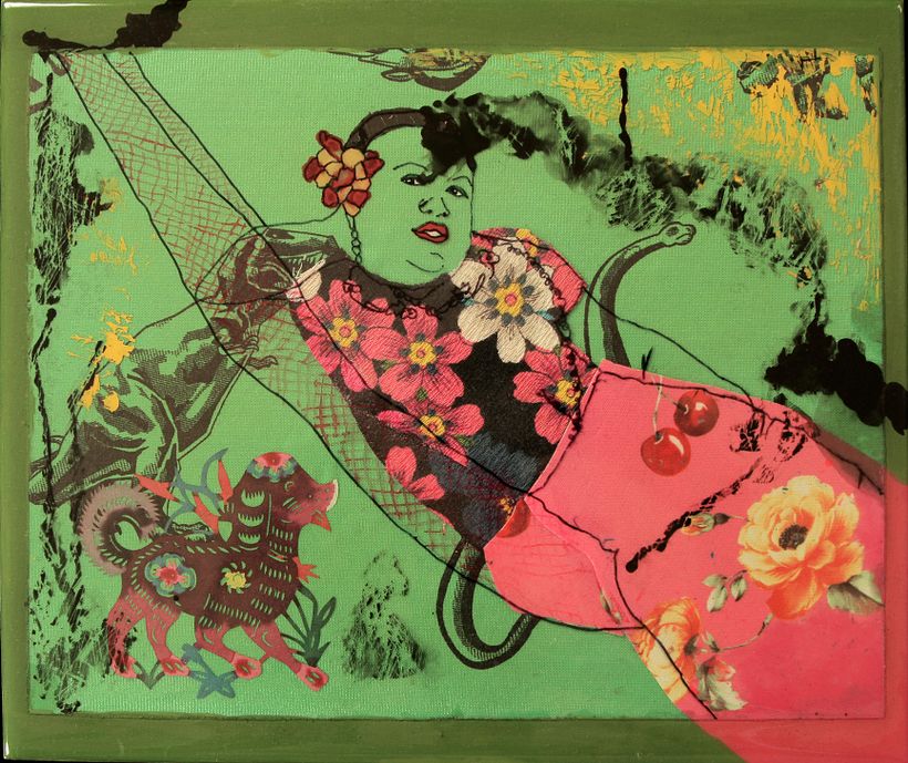 SERIE BINNIYOO (NUESTRA GENTE). COLLAGES
