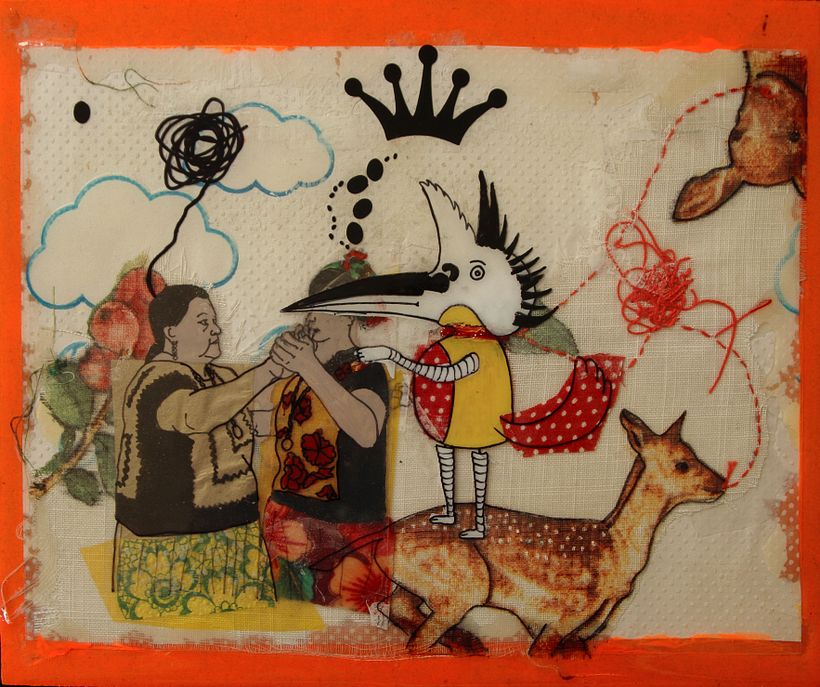 SERIE BINNIYOO (NUESTRA GENTE). COLLAGES