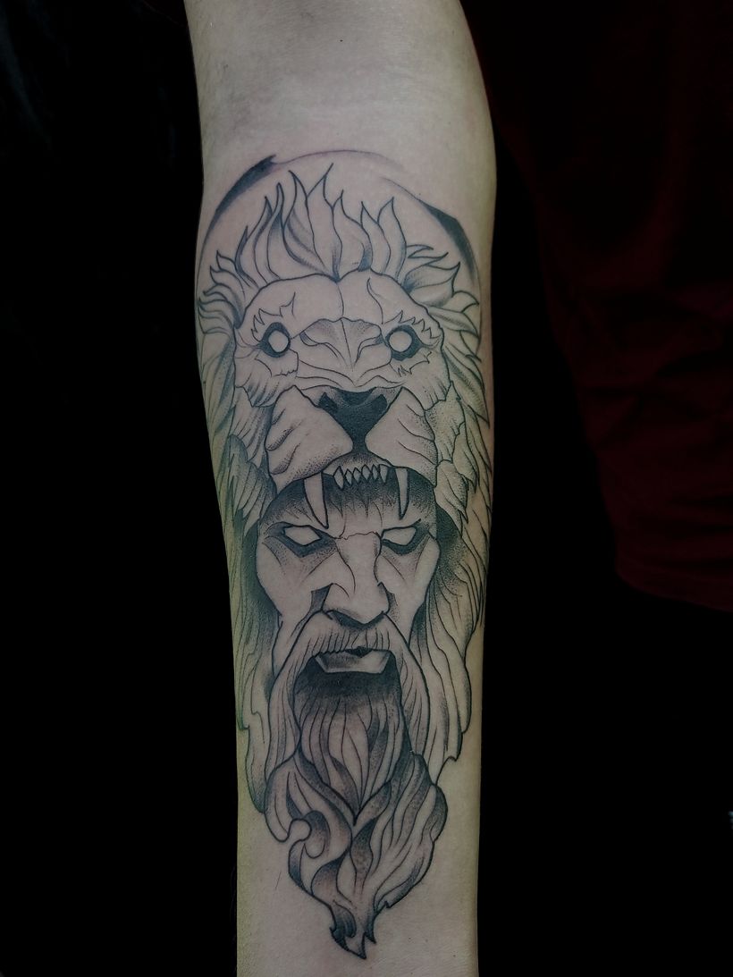 Mi proyecto del curso: Técnicas de tatuaje blackwork con línea fina 2