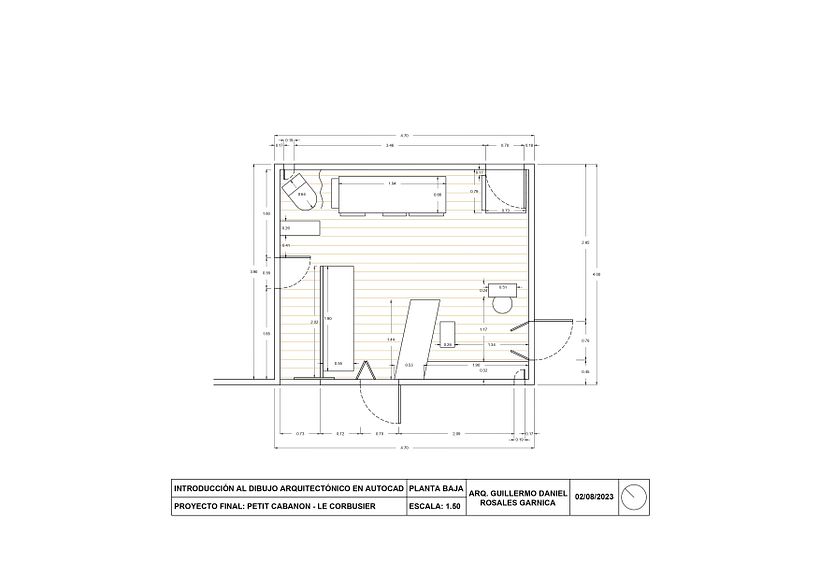 Proyecto final: El Cabanon de Le Corbusier 4