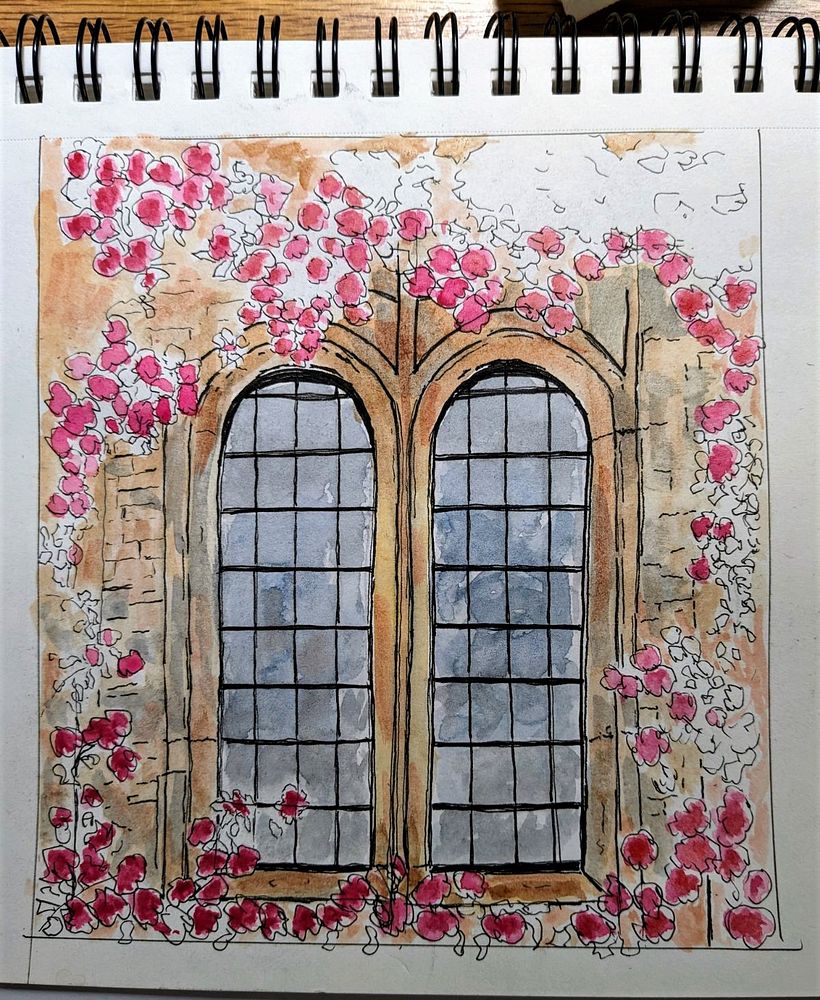 My project for course: Architectural Sketching with Watercolor and Ink 2