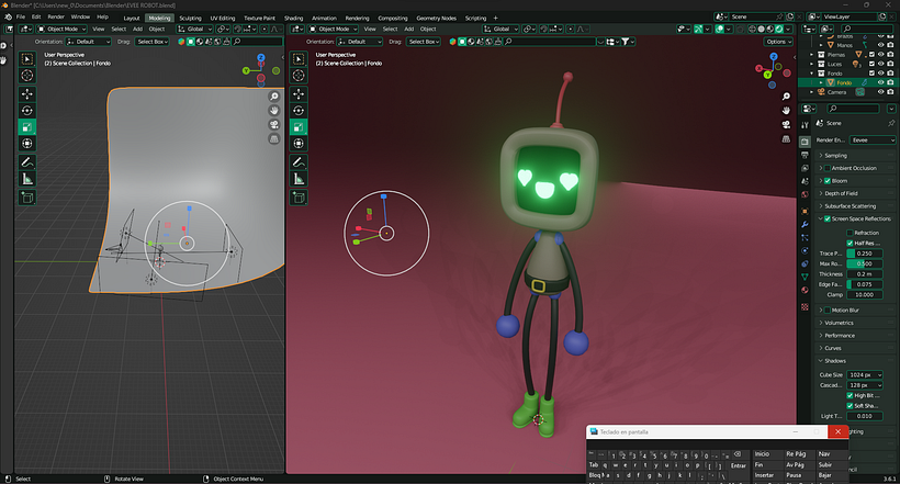 Mi proyecto del curso: Introducción al diseño y modelado 3D con Blender 4