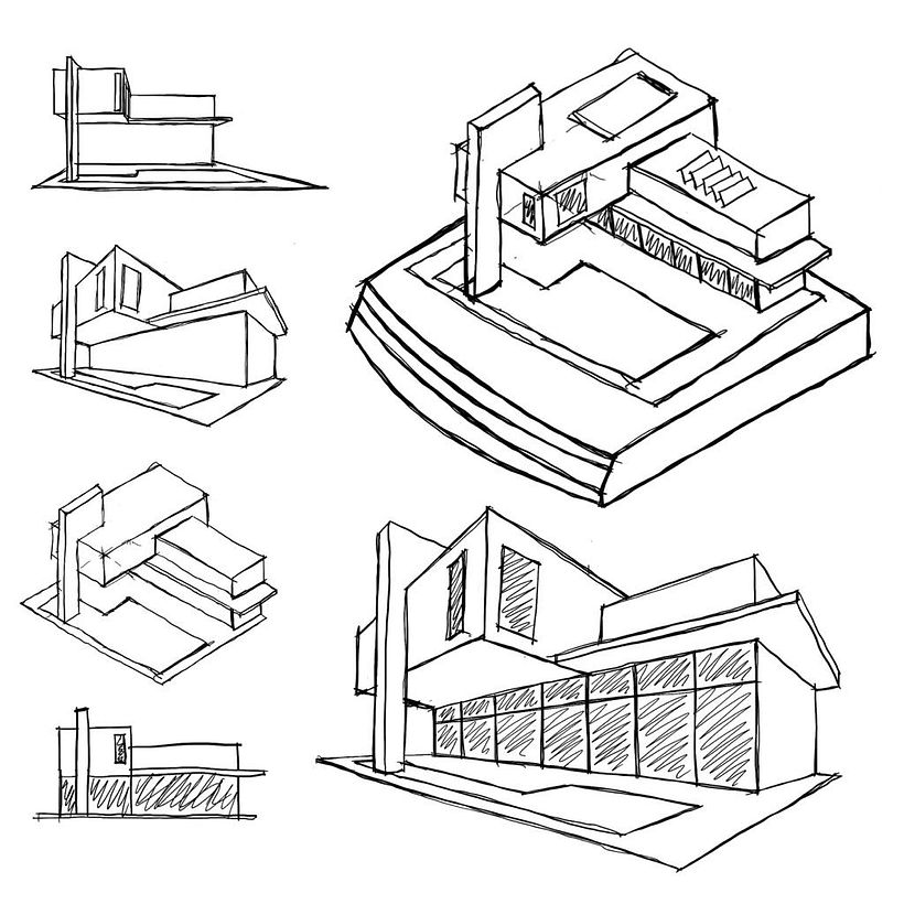Mi proyecto del curso: Sketching arquitectónico y artístico con Procreate 1