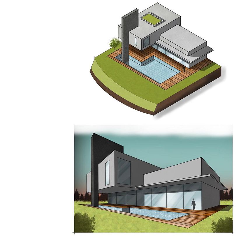 Mi proyecto del curso: Sketching arquitectónico y artístico con Procreate 4