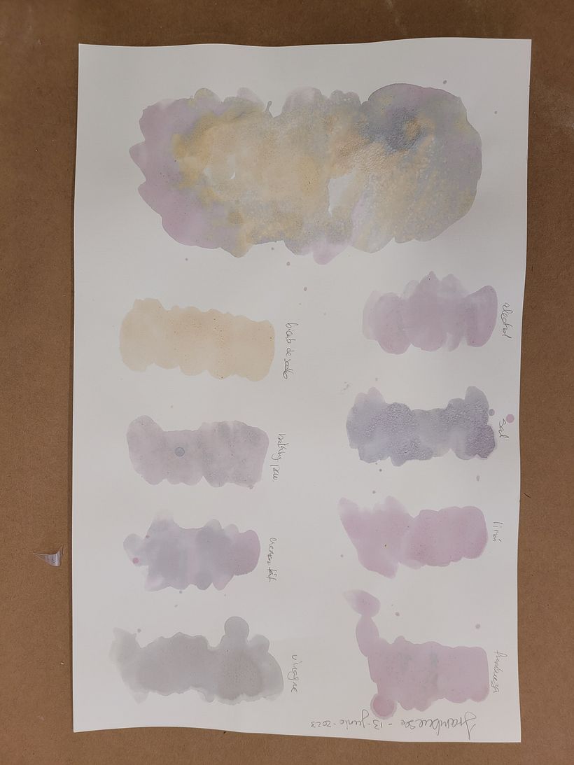 My project for course: Creating Liquid Watercolors and Botanical Inks - Handwerk