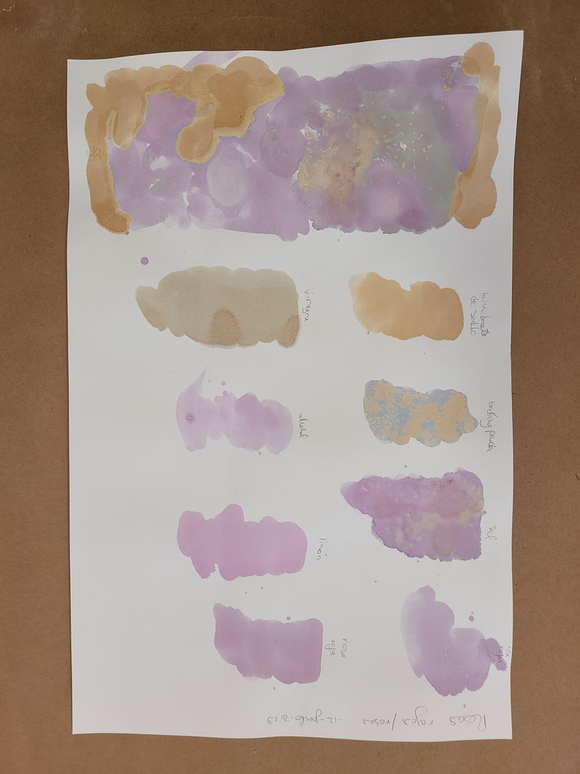 My project for course: Creating Liquid Watercolors and Botanical Inks - Handwerk