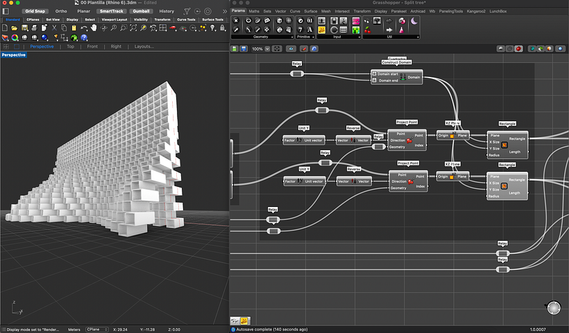 Mi proyecto del curso: Modelado 3D con Grasshopper en Rhinoceros 8