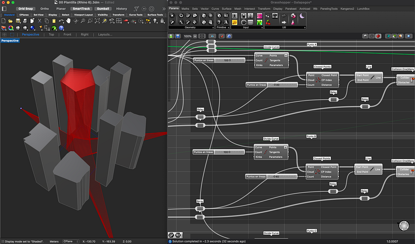 Mi proyecto del curso: Modelado 3D con Grasshopper en Rhinoceros 10
