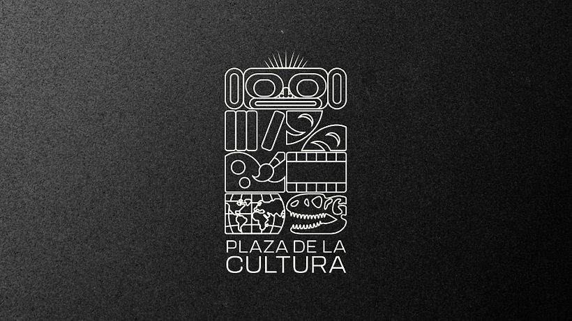 Logo Plaza de la Cultura - República Dominicana - Diseño