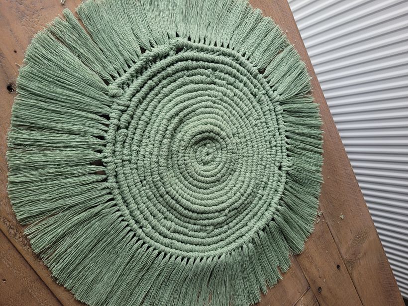 Mi proyecto del curso: Técnicas de macramé circular 5