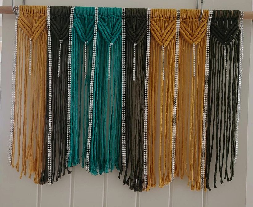 Mi proyecto del curso: Técnicas de macramé circular 6