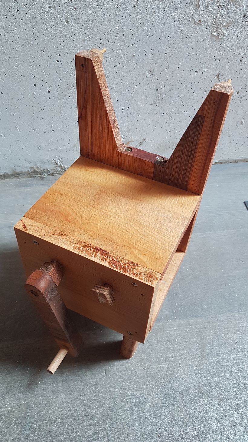 Mon projet du cours : Mécanismes pour la création d'automates en bois 4