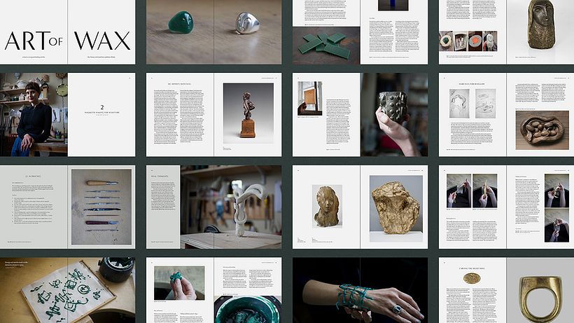 My book Art of Wax has launched on Kickstarter! 2
