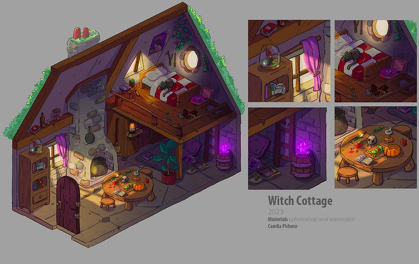 My project for course: Visual Development: Illustrate Imaginary Settings 1