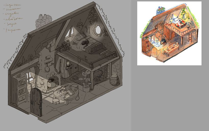 My project for course: Visual Development: Illustrate Imaginary Settings 3