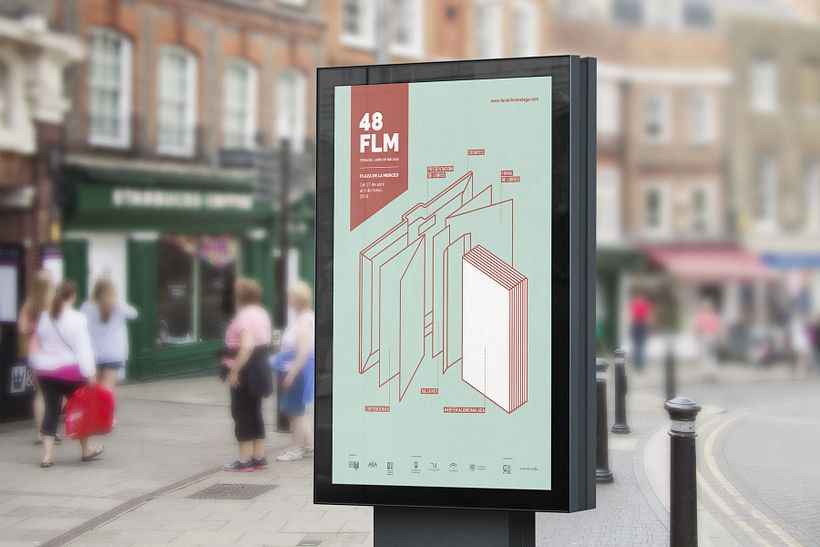 Campaña de comunicación para la 48 edición de la Feria del Libro de Málaga 2