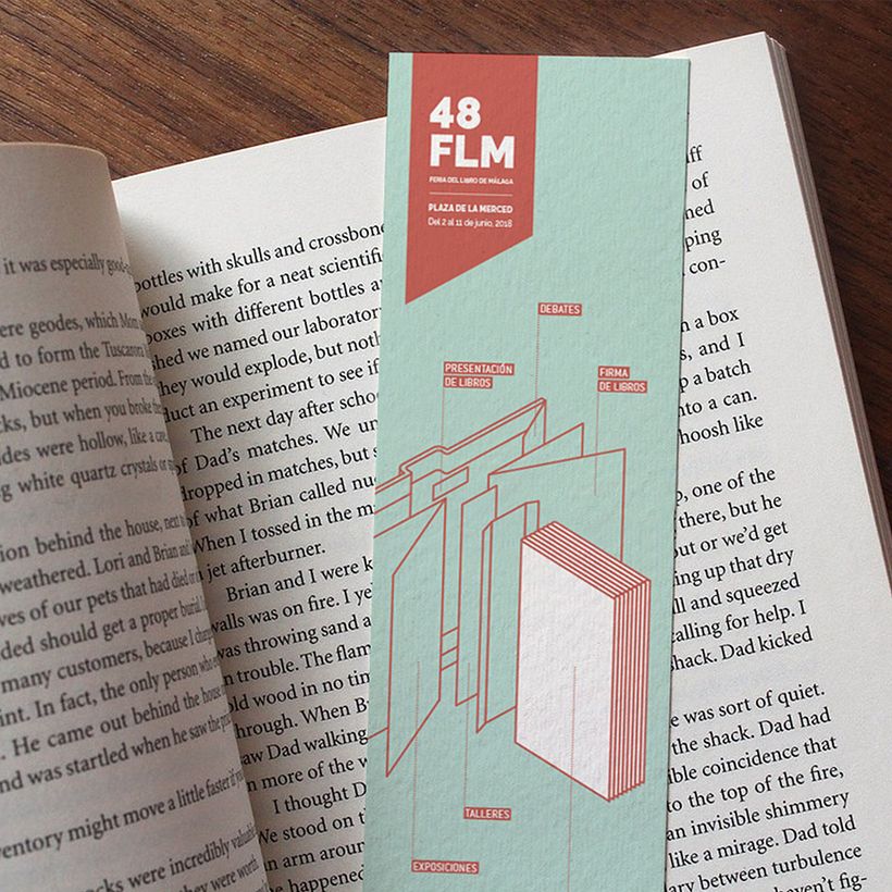 Campaña de comunicación para la 48 edición de la Feria del Libro de Málaga 4