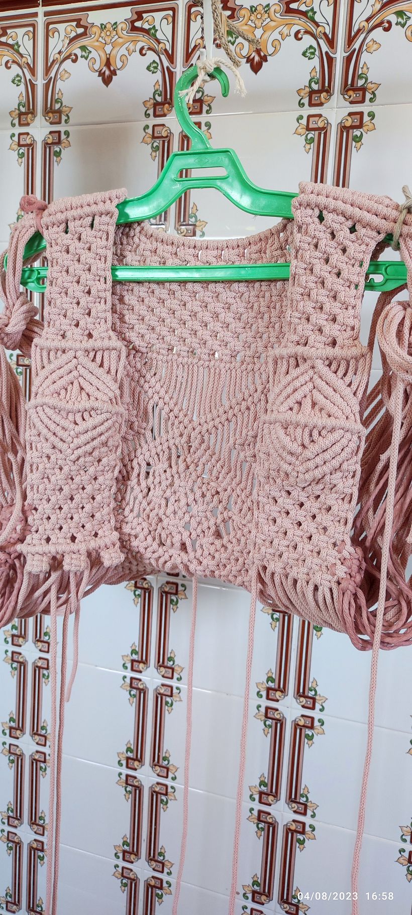 Mi proyecto del curso: Macramé: crea prendas de ropa únicas - Diseño de complementos