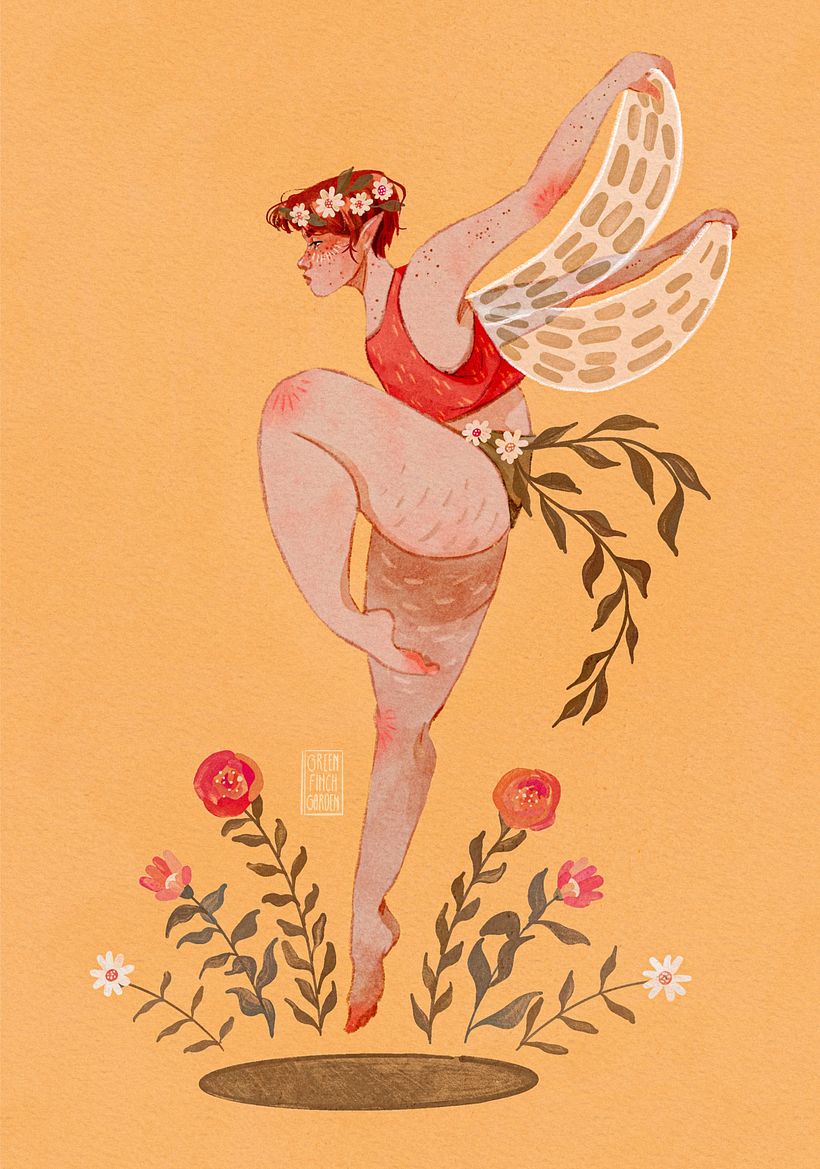 My project for course: Dynamic Character Illustration 5