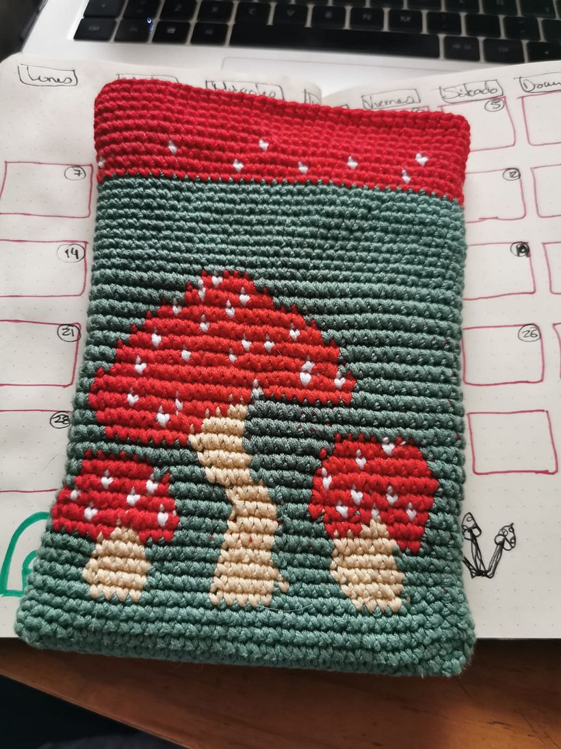 Mi proyecto del curso: Tapestry: técnica de crochet para dibujar con hilos 2