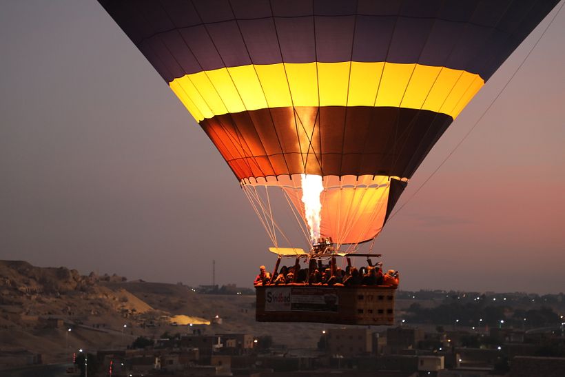 Ballooning over Luxor Egypt 5