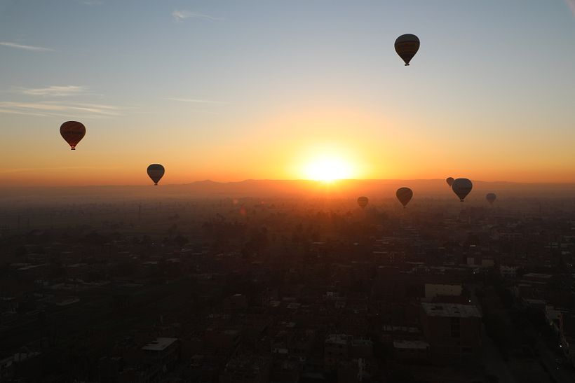 Ballooning over Luxor Egypt 12
