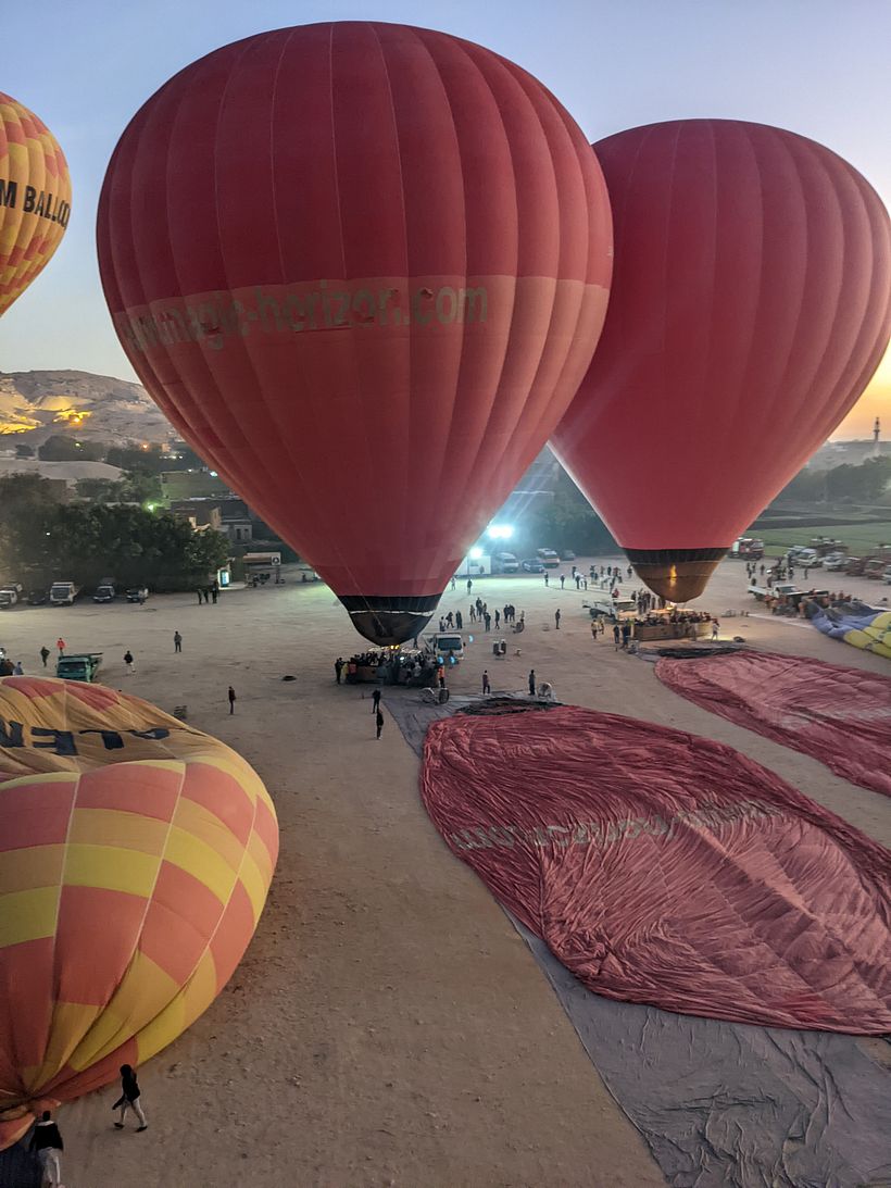 Ballooning over Luxor Egypt 2