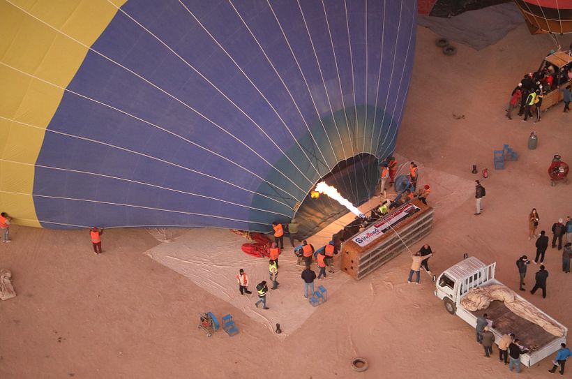 Ballooning over Luxor Egypt 3