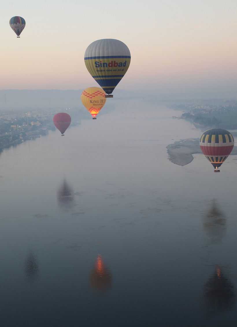 Ballooning over Luxor Egypt 9