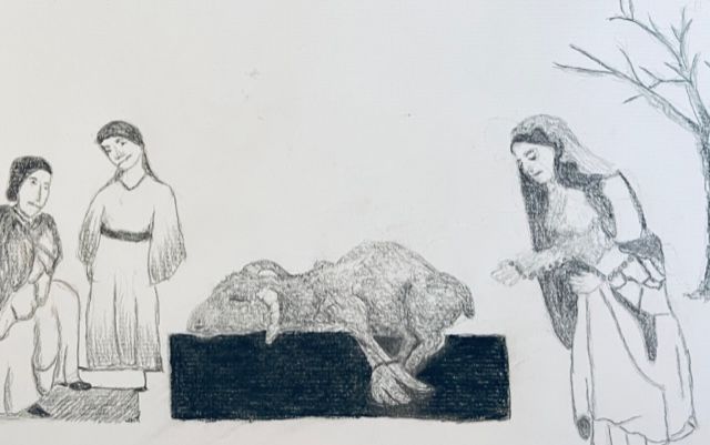 Rheba's project for course: Drawing From Imagination with Graphite and Charcoal  1