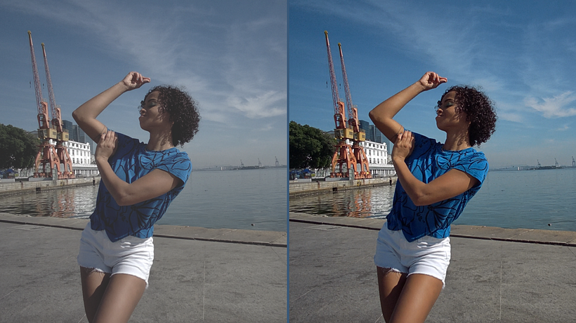 Antes e depois do Color grading | Antes e depois do Color grading