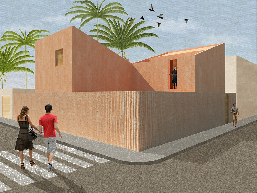 My project for course: Architectural Visualization Using Digital Collage 1