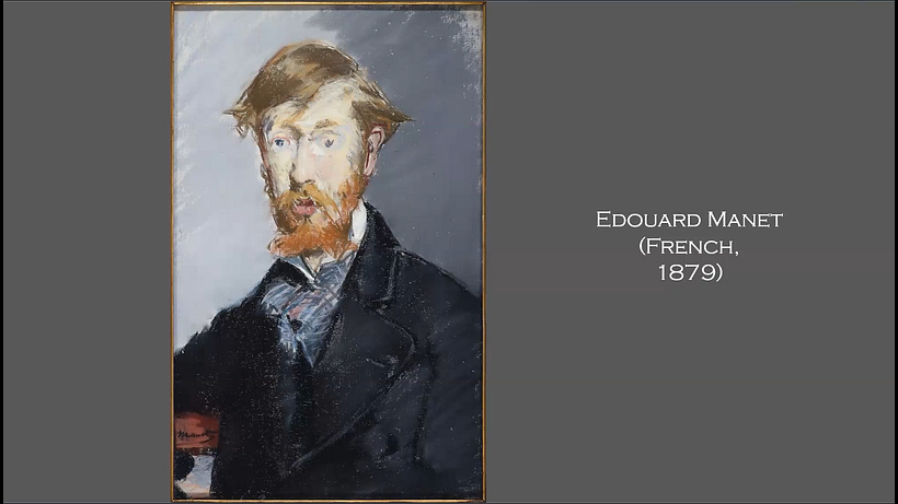 I cover the classic "look" of pastel drawing, as in Manet