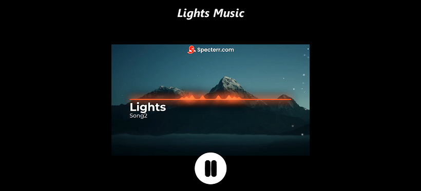 My project site for video music 4