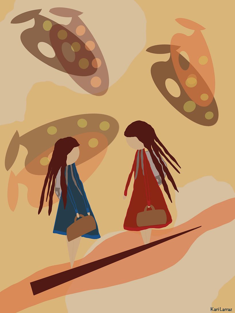 ❦​​​​​​​Ir al taller de arte, no era solamente ir a dibujar y pintar...