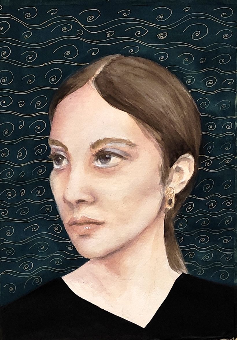My project for course: Watercolor Portrait from a Photo 3