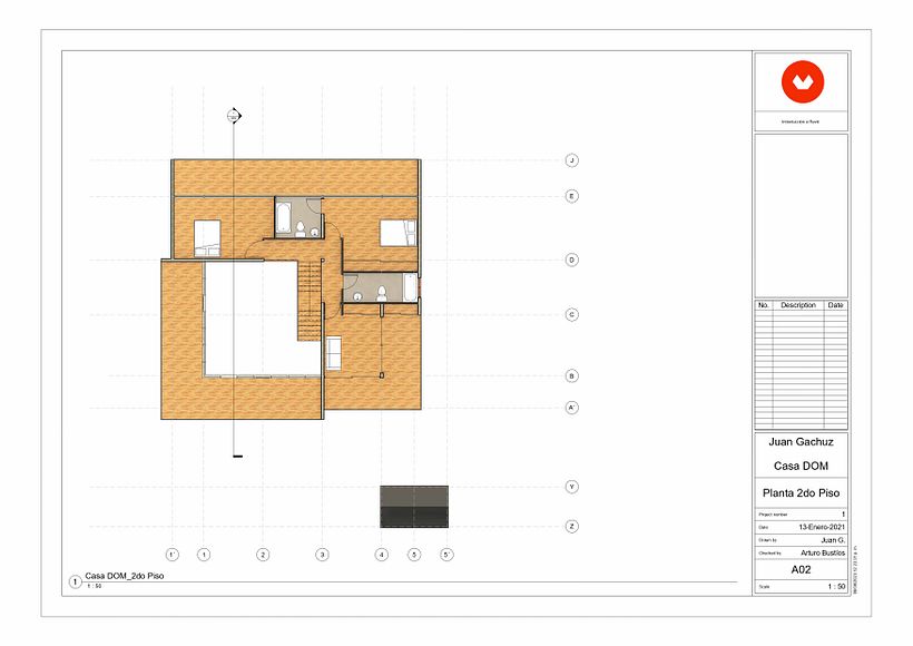 Mi Proyecto del curso: Diseño y modelado arquitectónico 3D con Revit - 3D