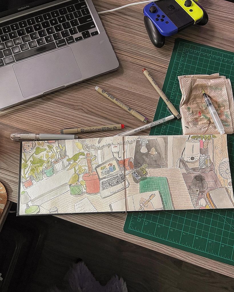 My project for course: Urban Sketching: Express Your World in a New Perspective 4