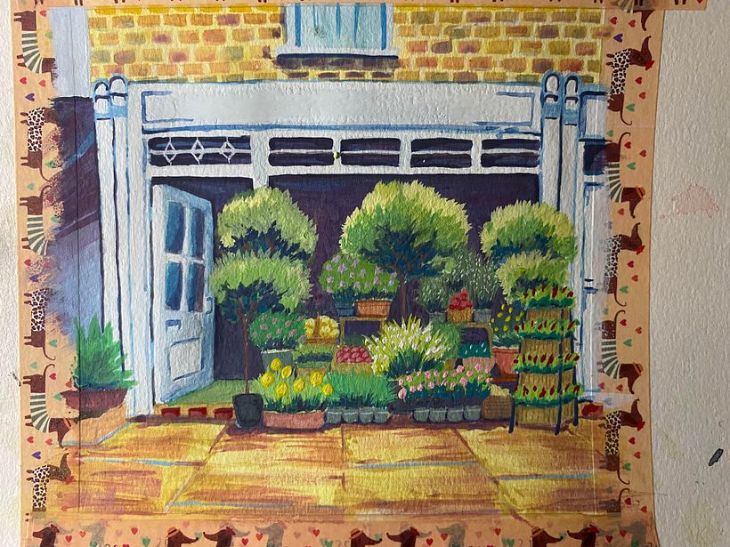 Details, i was so focus that i didn't realise the overall and pleasant mood. I started to be quite proud ahah.