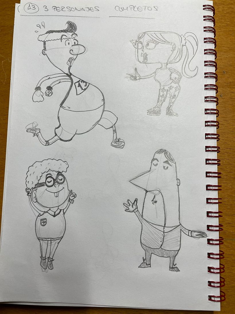 Mi proyecto del curso: Introducción a la creación de personajes estilo cartoon 13