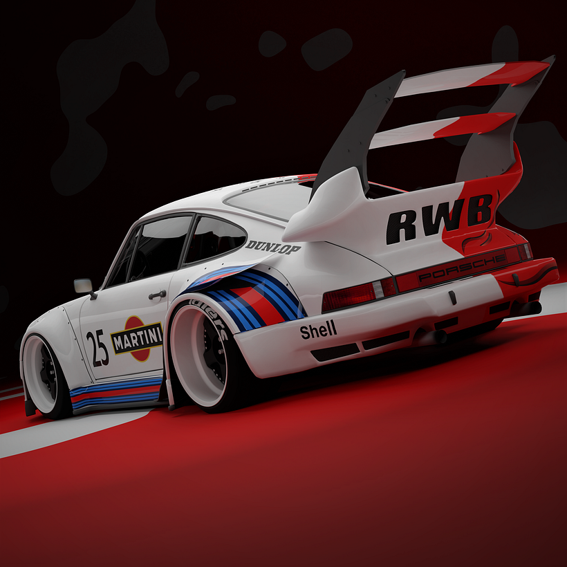 My project for course: Intro to 3D Livery Design: Decals for Digital Cars: JDM+EURO 5