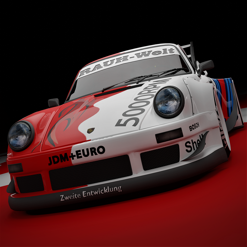 My project for course: Intro to 3D Livery Design: Decals for Digital Cars: JDM+EURO 6