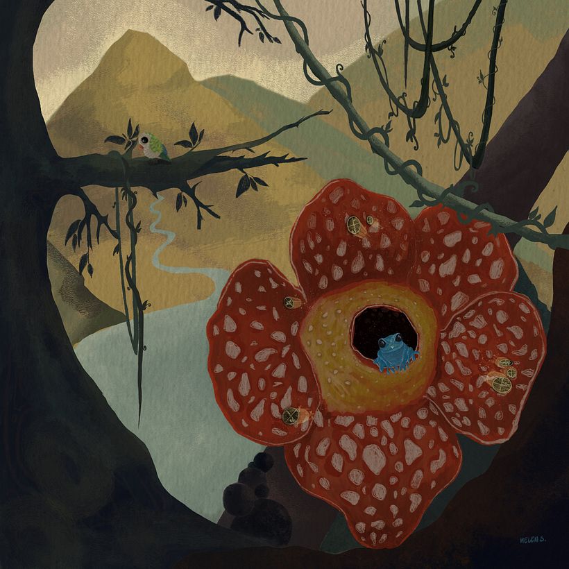 My project for course: Children’s Illustration with Procreate: Paint Magical Scenes 1