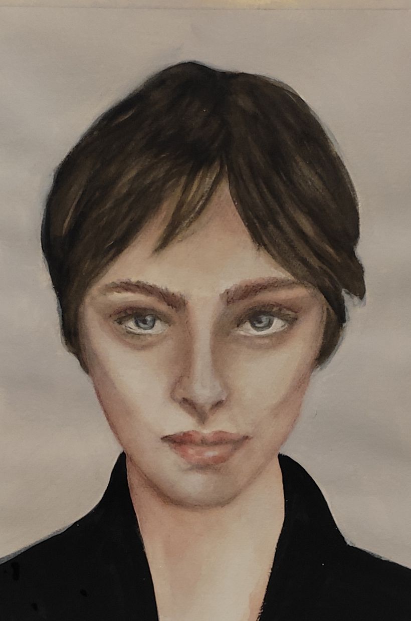 My project for course: Watercolor Portrait from a Photo 6