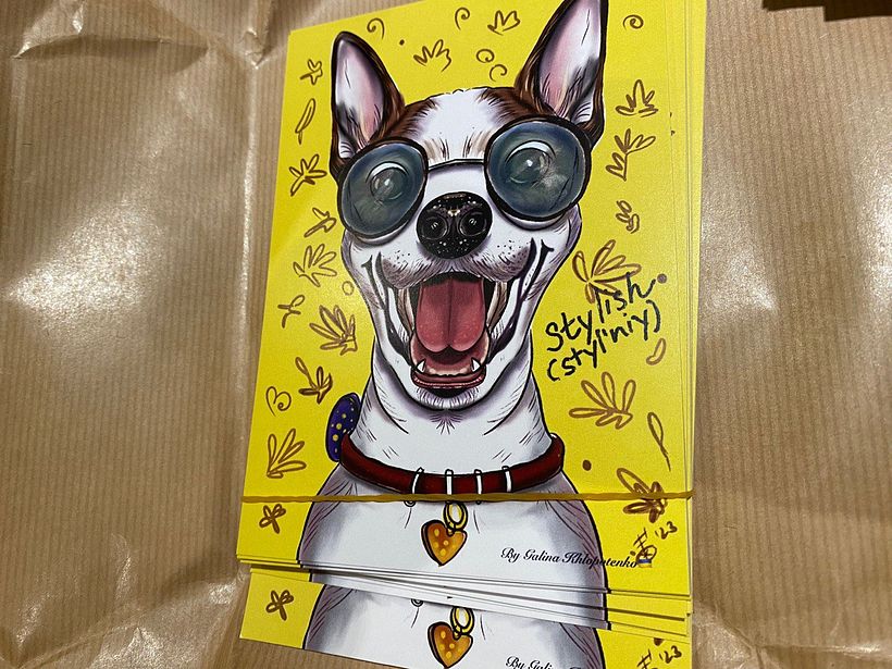 Postcards with dogs 3